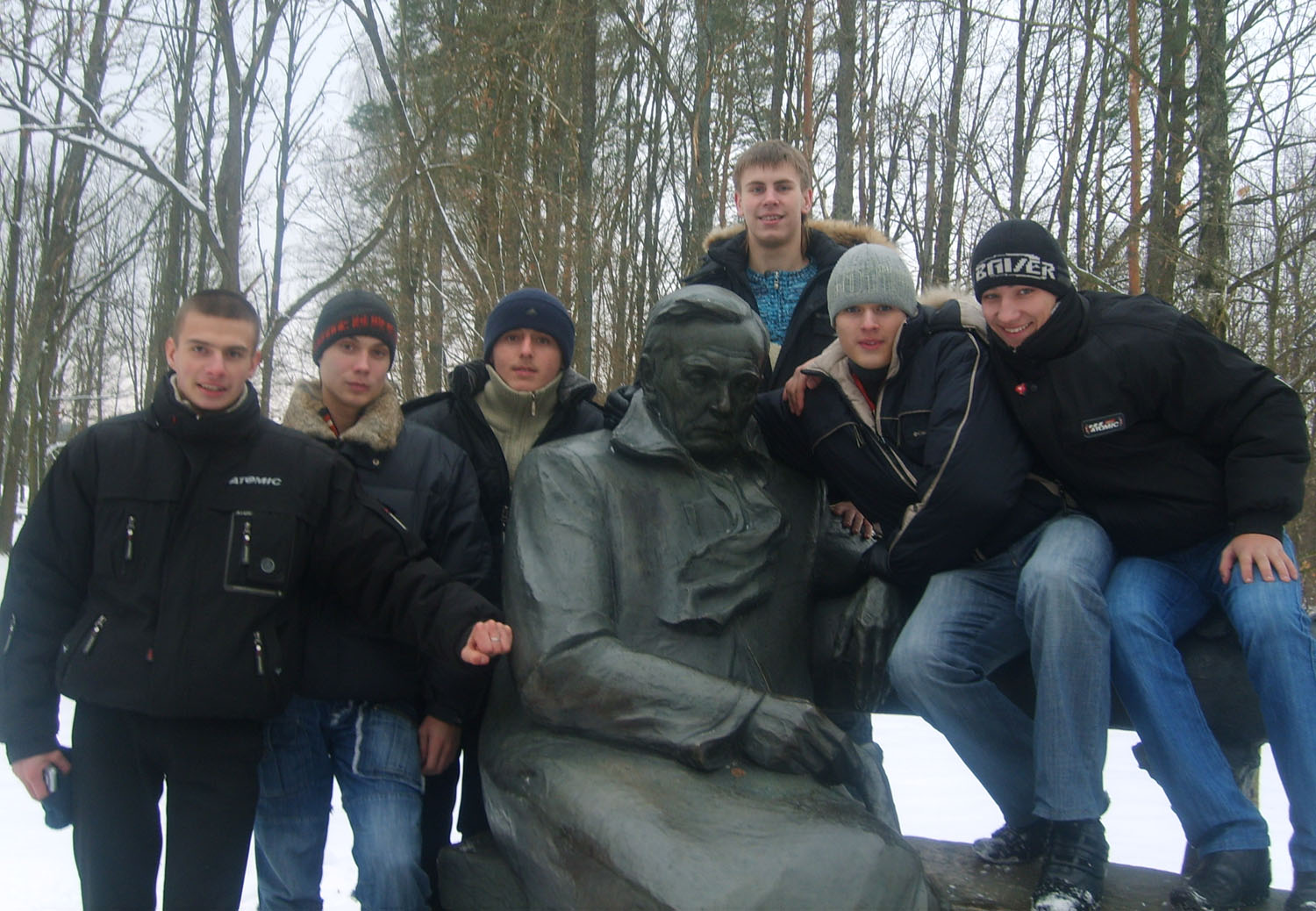 Экскурсия в Купаловский мемориальный заповедник «Левки», группа 209, специальность «Физическая культура»